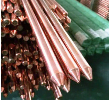 Высокая проводимость Заземляющий стержень медный стержень 0,1-50 мм или индивидуальный размер Для заземления системы