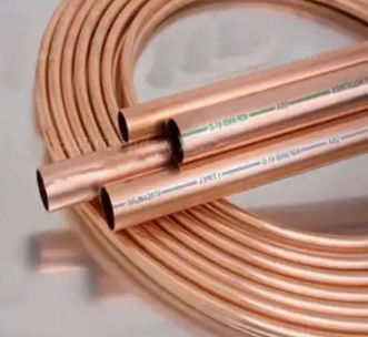 OD 3-400mm ASTM B280 C12200 c2400 Панельные медные катушки для кондиционирования воздуха или холодильника